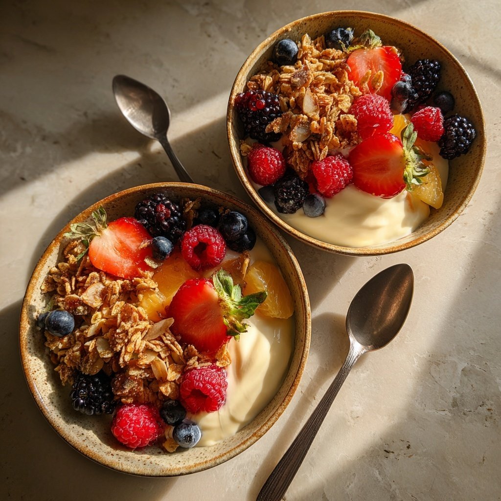 Greek Yogurt Breakfast Bowls