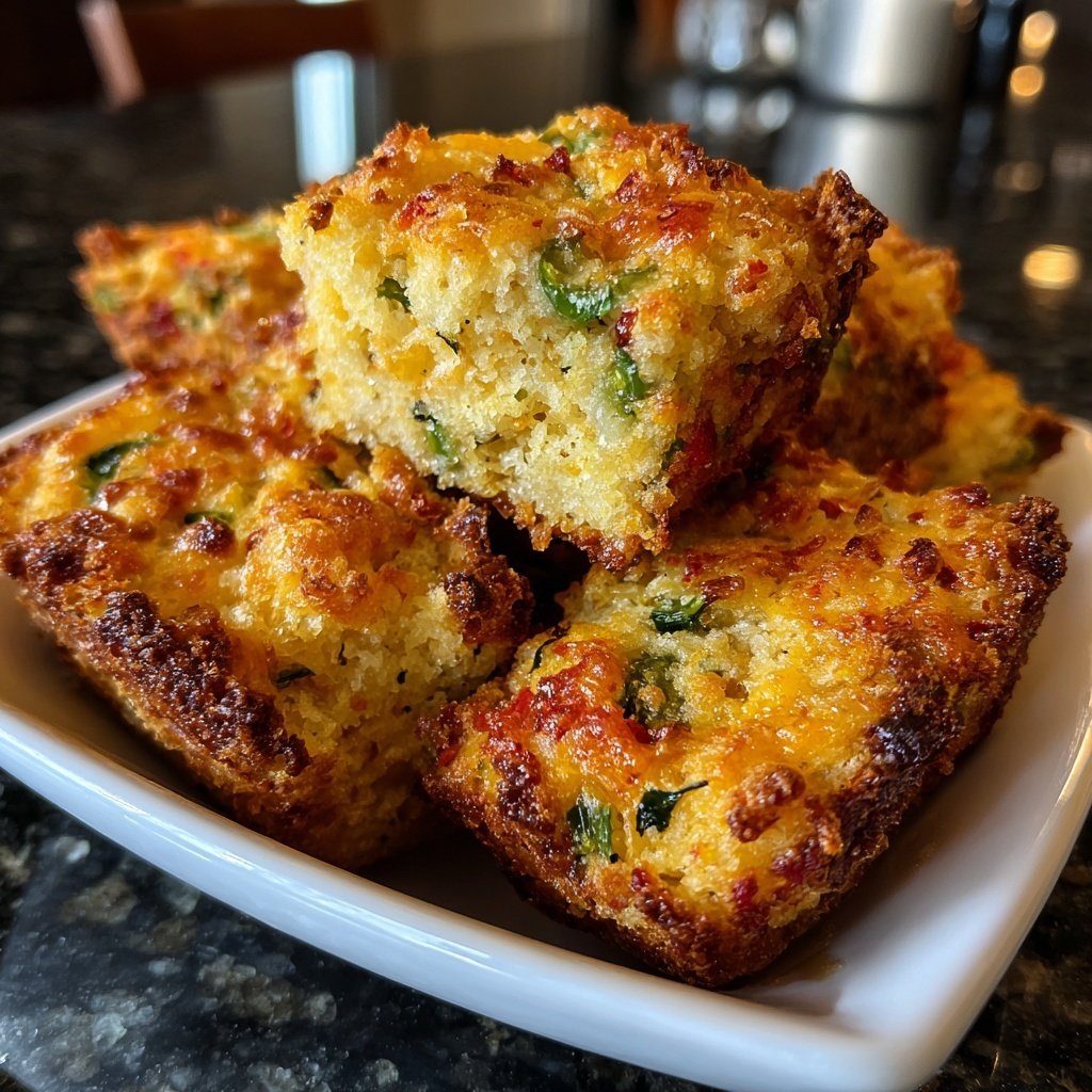 Jalapeno Poppers with Cornbread Crust